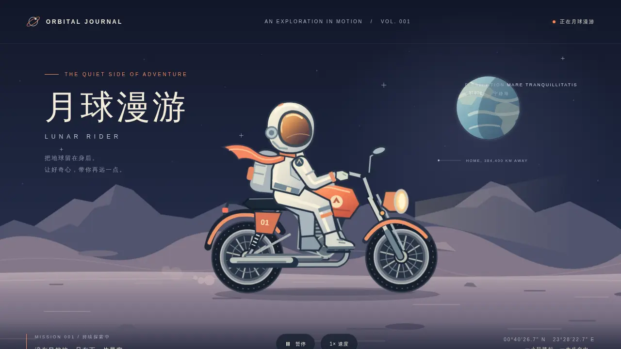 鹈鹕骑行的静态封面
