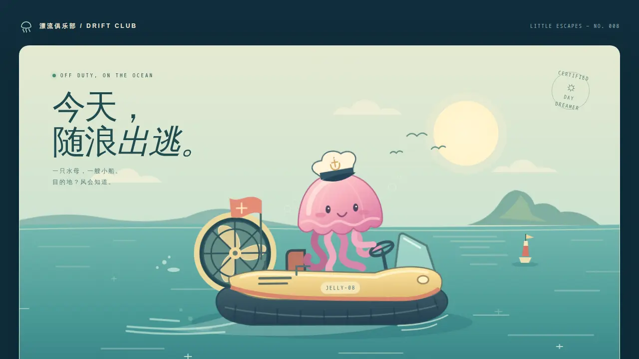 鹈鹕骑行的静态封面